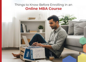 Online MBA degree programs in India for working professionals