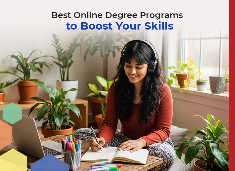 Online degree programs in India​