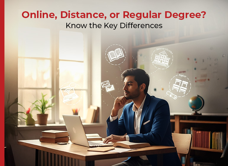 Difference Between Online, Distance and Regular Degrees