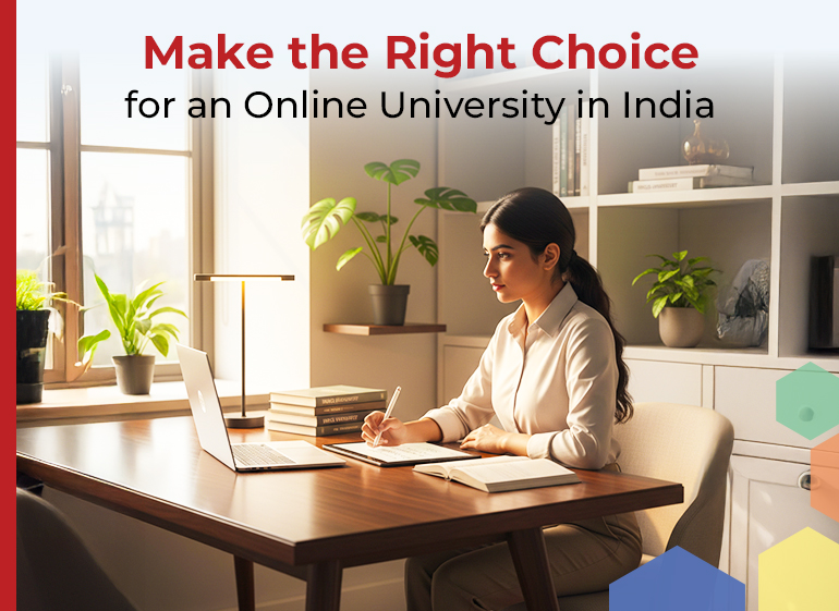 UGC approved online university in India