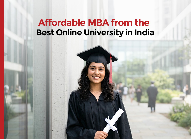 Best Online University in India for MBA