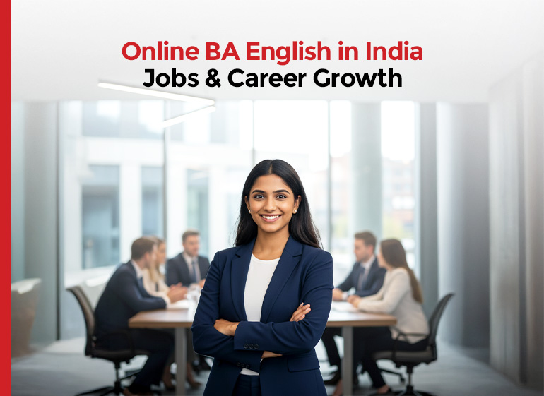 Online BA English Career Scope India