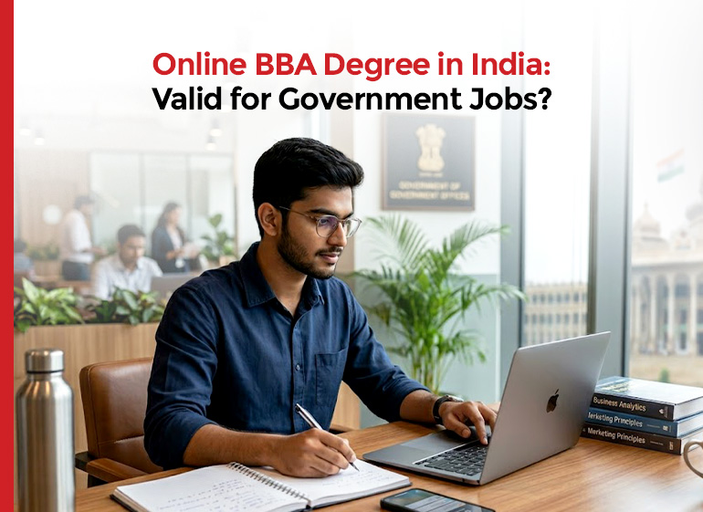 Online BBA Degree Valid in India
