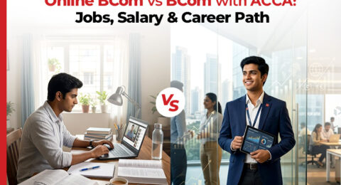 Online B.Com vs B.Com with ACCA