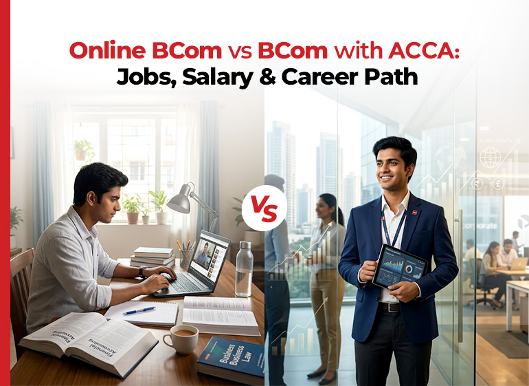 Online B.Com vs B.Com with ACCA