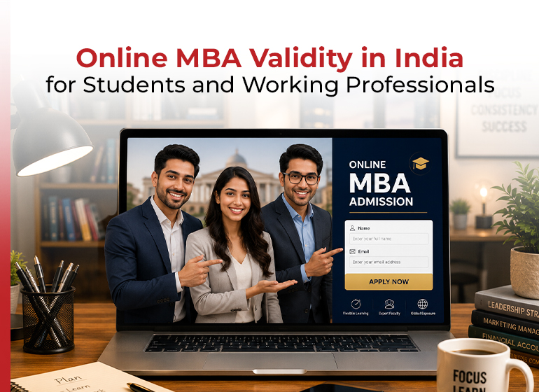 Is an online MBA valid in India