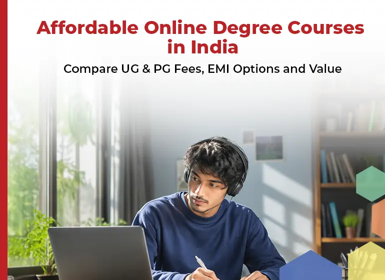 Affordable online degree courses in India